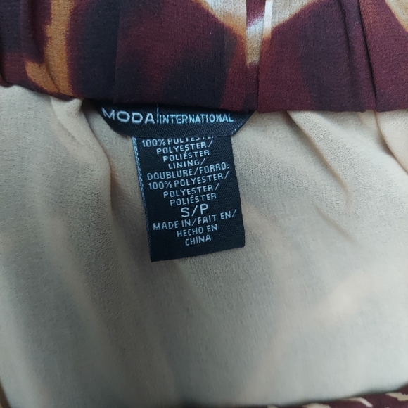 Victoria Secret floor length halter top summer dress- giraffe print - Picture 3 of 3